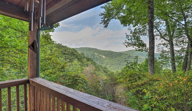 Tranquil Hendersonville Cabin w/Mountain Views!