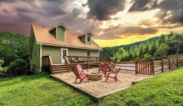 Tranquil Lake Lure Views & Mountain Views | Hickory Nut Hideaway by AvantStay