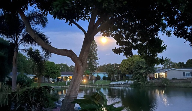 Tranquil lakefront home: gulf beaches, shopping, and entertainment near by