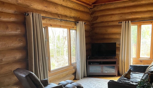 Tranquil Manitoulin Cabin is peaceful and private, surrounded by forest.