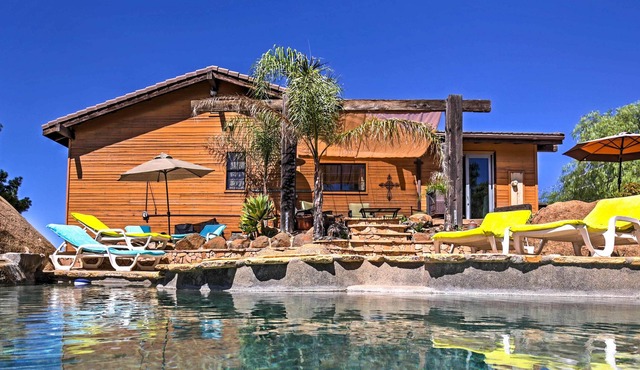 Tranquil Mountain Retreat w/Pool + Views in Jamul!