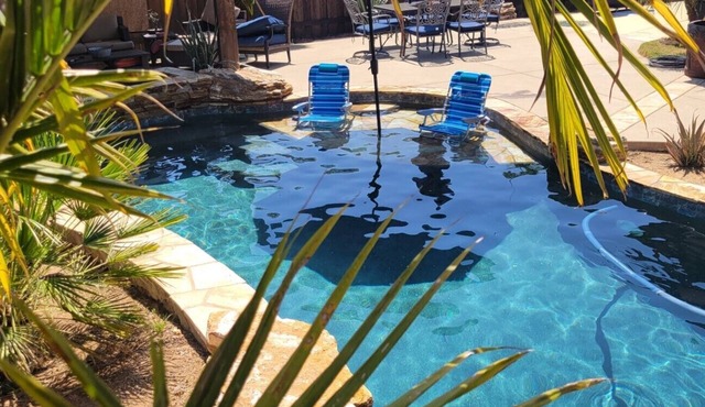 Tranquil oasis in San Diego. Private home with resort style pool and spa.