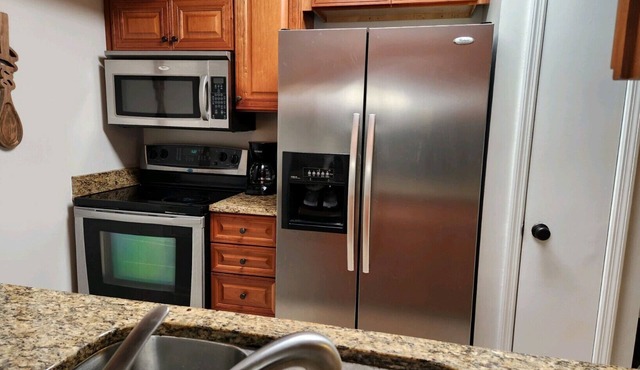 Tranquil property in back of Forest Hills.