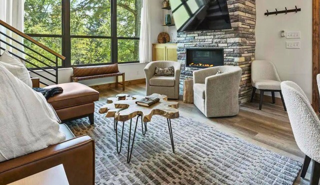 Tranquil Riverside Cabin w/Fire Pit, Hot Tub