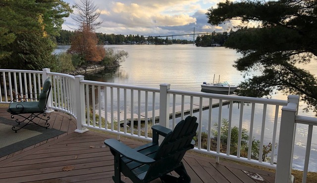 Tranquil, Secluded, Updated Two-Acre Wellesley Island Waterfront, Drive-To Home