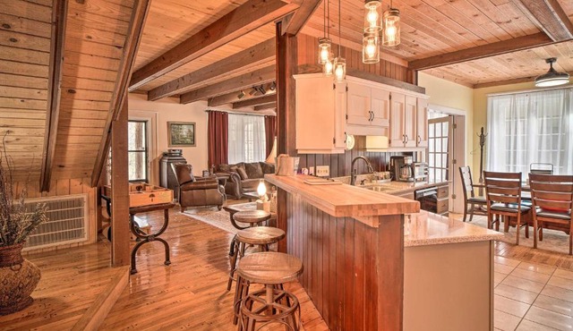 Tranquil Smoky Mountain Cabin with Porch and Fire Pit