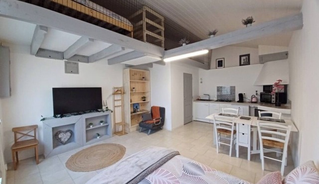 Tranquil studio with WiFi in charming Pugnac