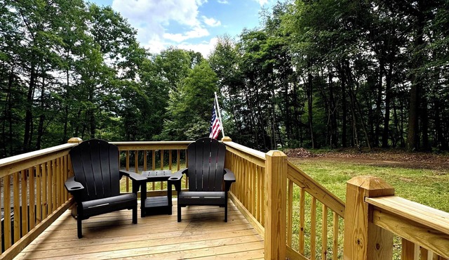 Tranquil views greet you at the front door of this home!