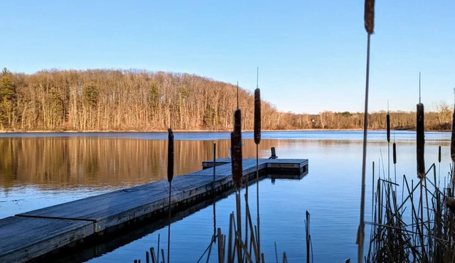 Tranquil Waters retreat with Lake Access and all the amenities to feel at home .