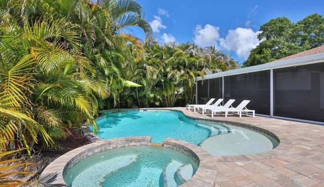 Tranquility Found Heated Saltwater Pool + Spa
