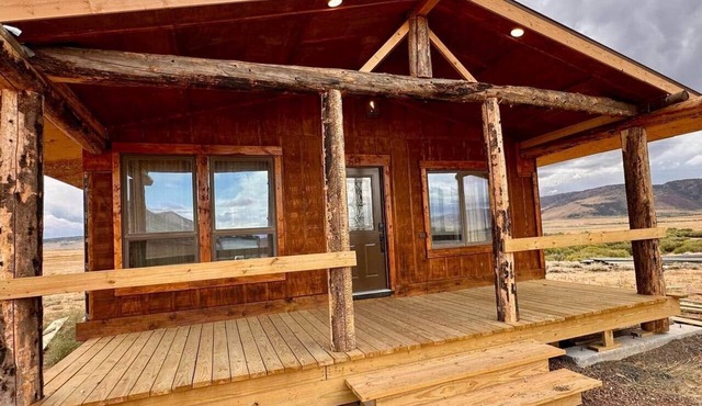 Trapper cabin on a working ranch near Centennial