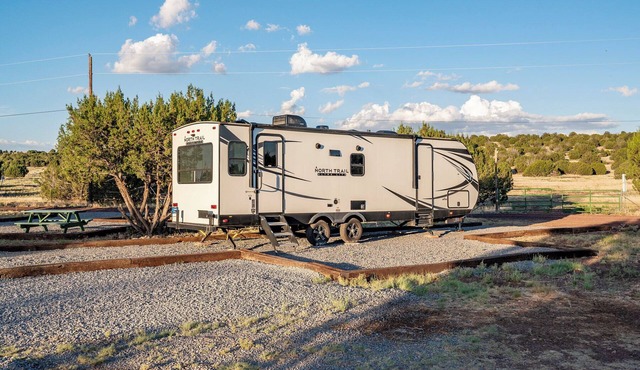Travel Trailer in God's Country.