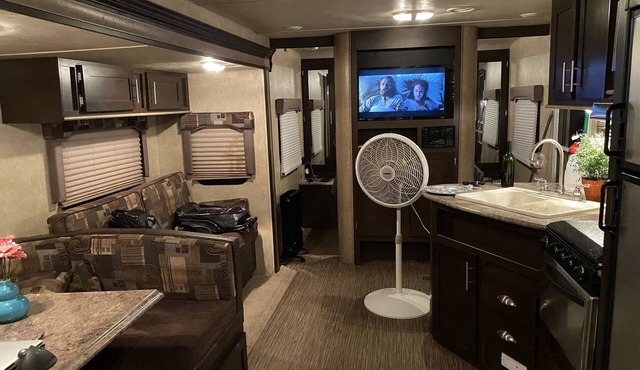 Travel Trailer on 125 acres to relax and take walks