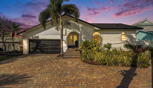 TREASURE ISLAND FLORIDA- Discover your luxury 4 bedroom home on canal fishing