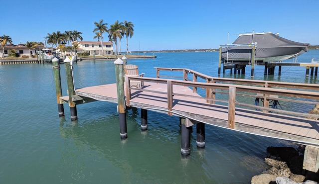 Treasure Island Beach Waterfront Pool and Dock Home