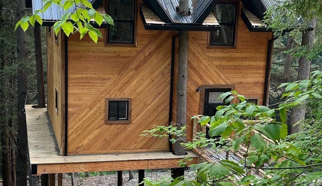 Tree House + Wi-Fi +kitchen +bathroom +2 bedrooms