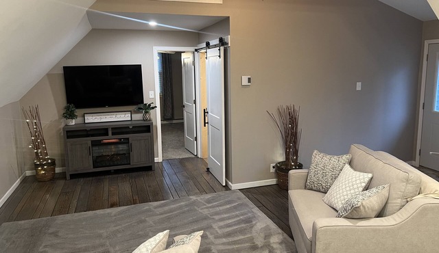 Tree house without the tree.