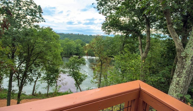 Tree Top cabin on the Shenandoah River