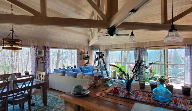 "Treehouse Cathedral" in Blue Ridge Mountains, NC