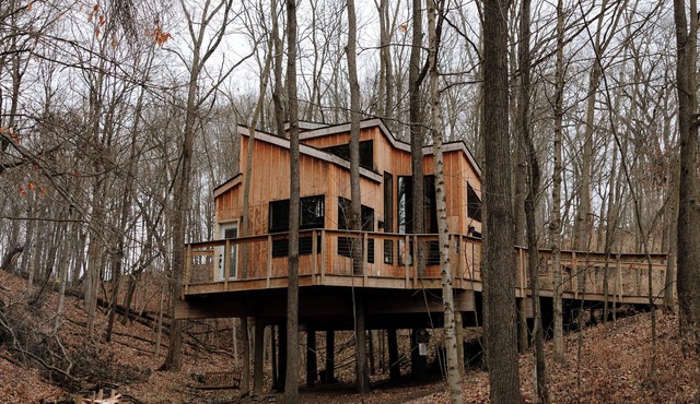Treehouse in Ionia Michigan