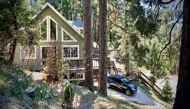 Treehouse Lodge- A quiet hilltop creative retreat, minutes from the lake.