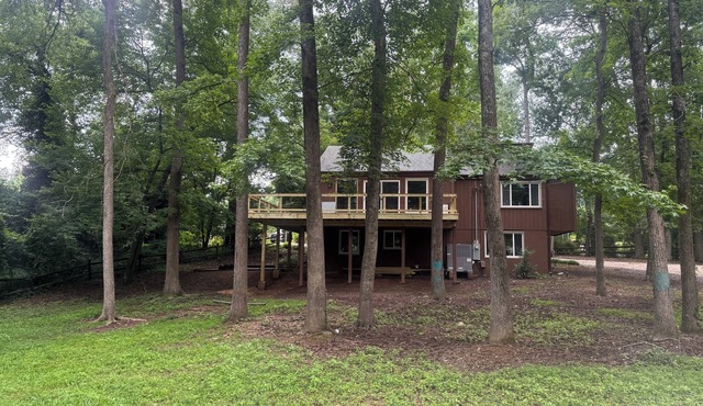 TREEHOUSE NOW AVAILABLE! nA 5-bedroom, 2 driveways, 1.2 acres. 807 Brunson Drive
