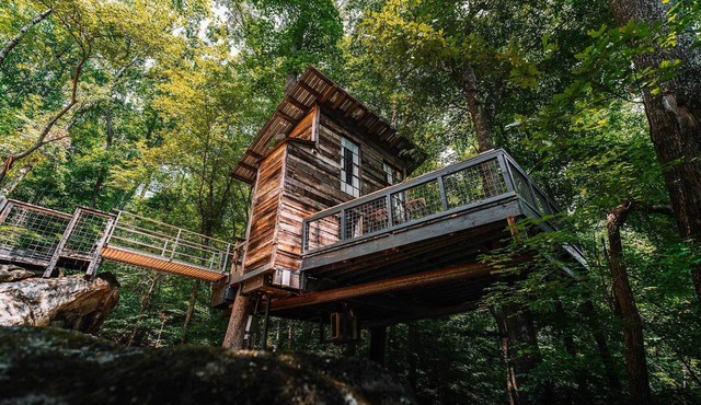 Treetop Hideaways: Luna Loft Treehouse