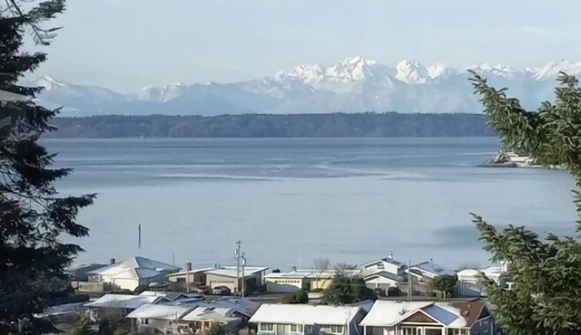 TreeTops: Whidbey Island bayside retreat with sound and Olympic Mountain views