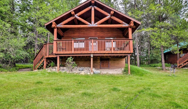 Trego Cabin w/Mtn Views, Easy Access to Lake