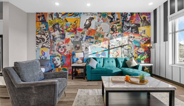 Trendy 1BR Apt - Close to Stadium & Local Vibes!