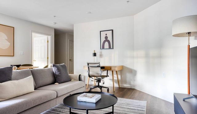 Trendy Central Square 2BR w/Gym, nr T, by Blueground