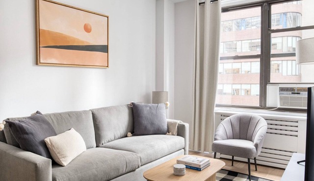 Trendy Midtown East 1BR w/Media Room, nr Grand Central, by Blueground