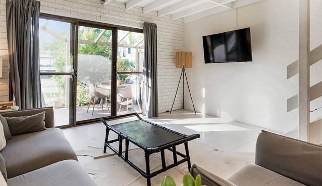 Trendy riverside apartment