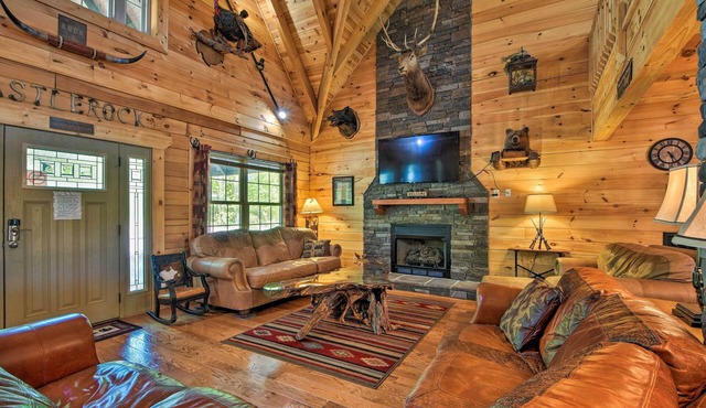 Trenton Cabin w/Hot Tub - 14 Mi to Lookout Mtn!