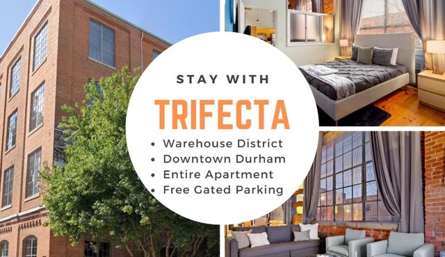 Trifecta Historic Brick 2BR Getaway Superhost