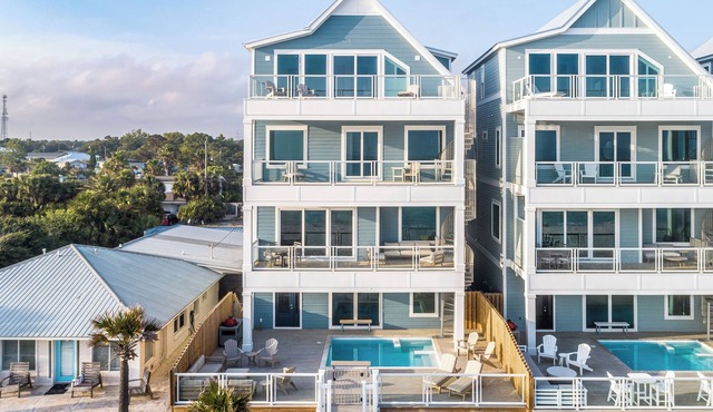 "Trifecta West" Best Beach Home for Large Groups!
