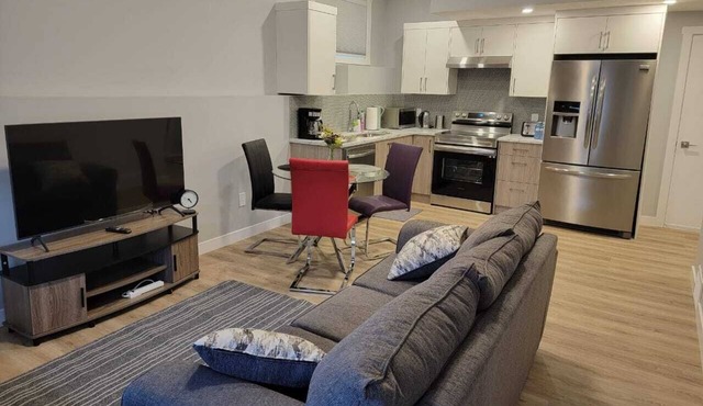 Tripledee Homes Basement Suite. Home away from home!