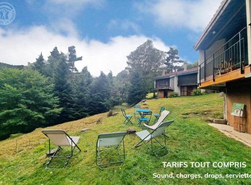 Triplex montagnard avec sauna et balcon à Chalmazel - FR-1-496-338