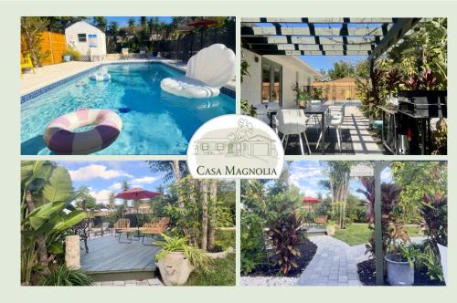 Tropical escape Pool Garden & Patio Near Tampa