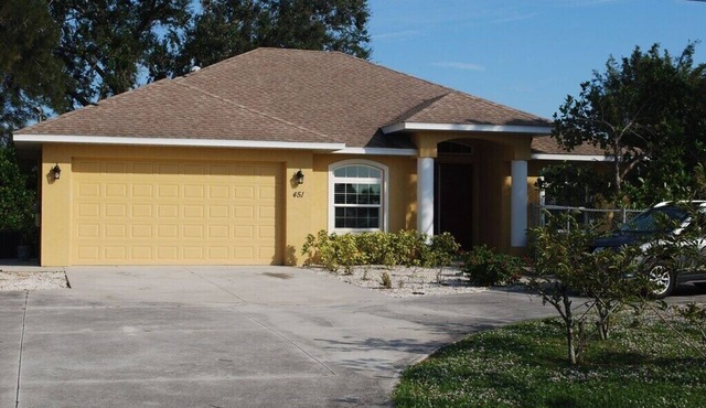 tropical family home with Private pool