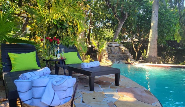 Tropical Miami Oasis/Nr Beaches & Hard Rock Stadium/Heated POOL/SPA/GAMES/BBQ