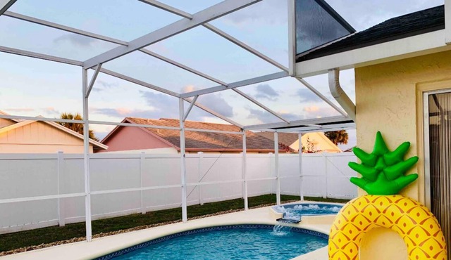 #Tropical Orlando#3BR Private Pool/Spa Near Disney