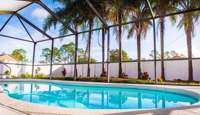 Tropical Paradise - Private Heated Pool, Screened Lanai, No Cleaning Fee