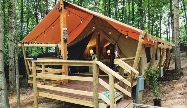 Tropical Sun Glamping Tent