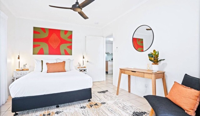 Tropical Terraces Three- Modern Coastal Retreat | Spacious 3BR Apt | Prime Cairns Location