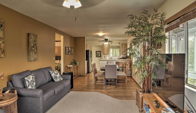 Tropical Volcano Bungalow < 4 Mi to Nat'l Park!