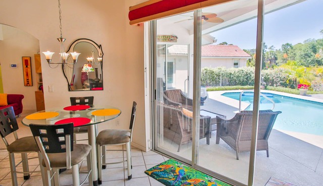 Tropical Waterfront Island Pool Home with Kayaks!