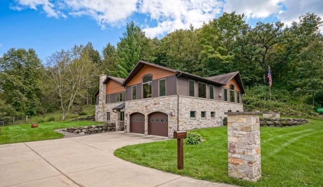 Trout Fishing Retreat w/Private Access 1-Mile of Famous Wisconsin Trout Stream