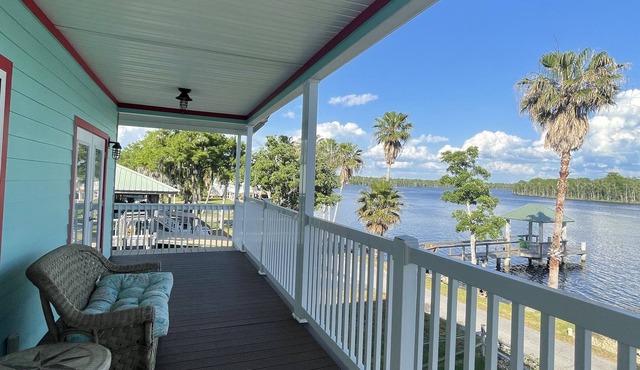 Trout Key Suwannee River front at the Gulf in Suwannee Town