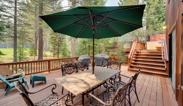 Truckee Home w/Private Hot Tub on a Golf Course